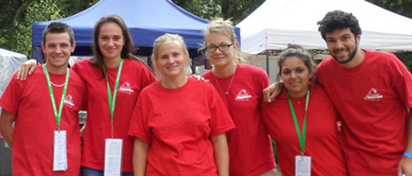 Equipe animation colonie de vacances