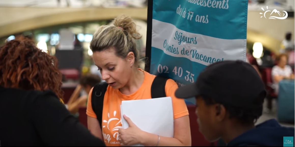 Colonies de Vacances départ de Paris