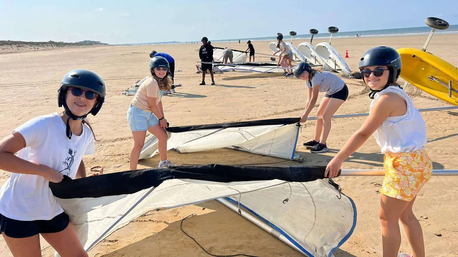 les colos sportives à la mer