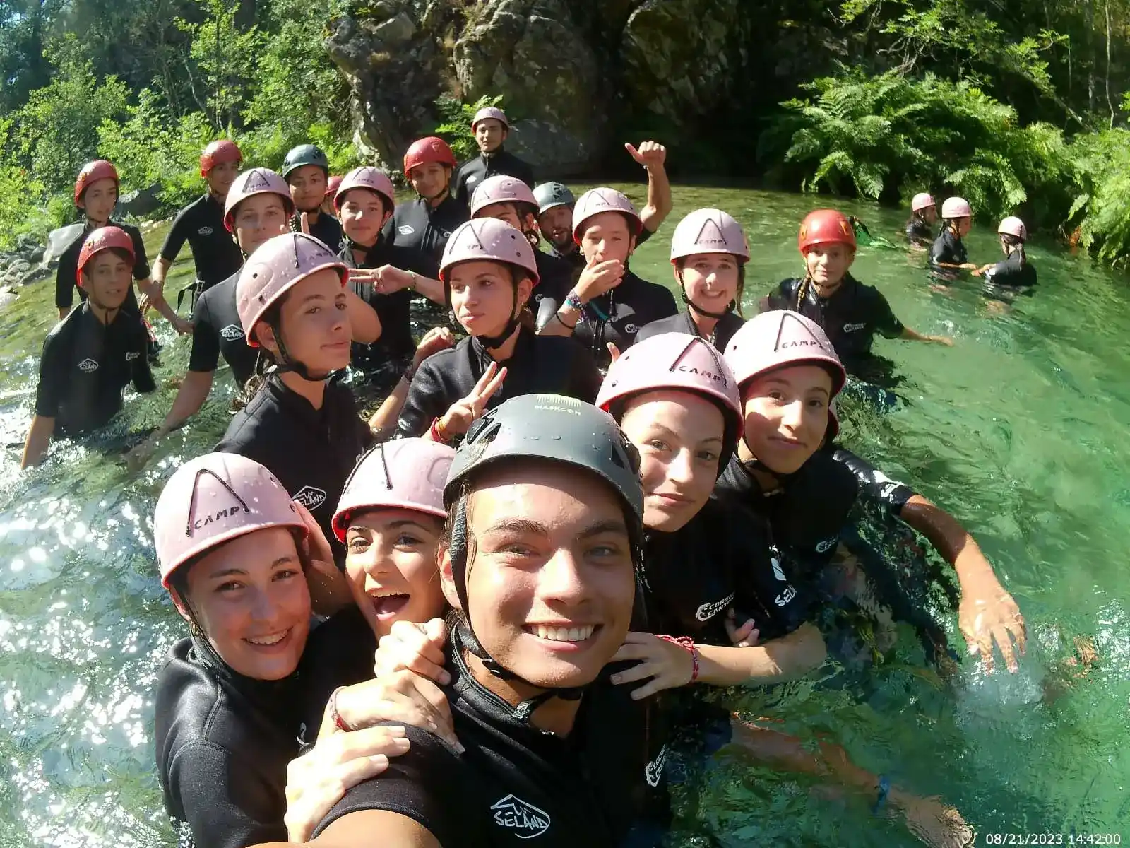 canyoning en colo été