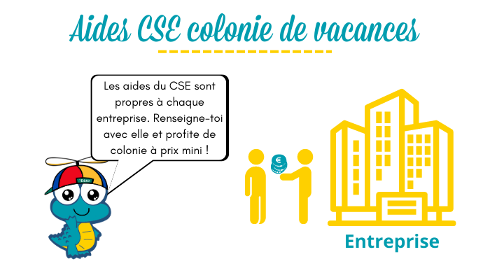 CSE aide colonie de vacances