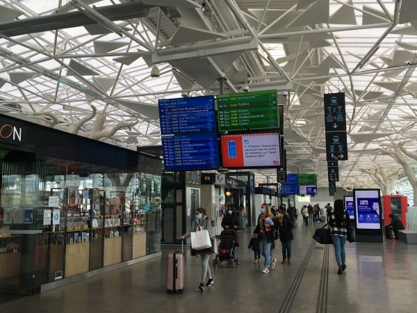 Gare de Nantes intérieur