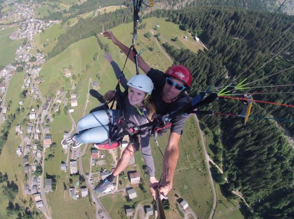 Colonie parapente