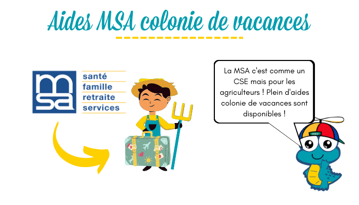 aide msa colonie de vacances