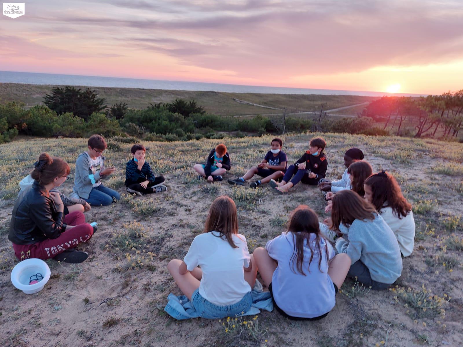 veillée colonie vacances toussaint