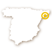 carte Espagne - Barcelone 